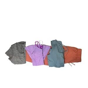 4  Piece Lot Women’s Athletic Clothing Bundle Medium Old Navy Active Apana